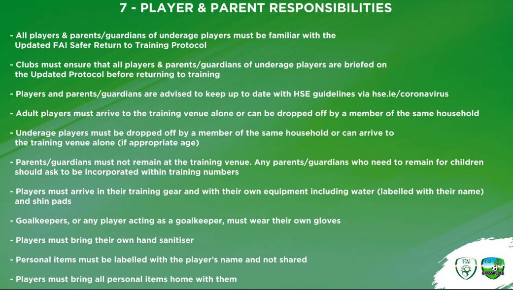 Parents Responsibilities